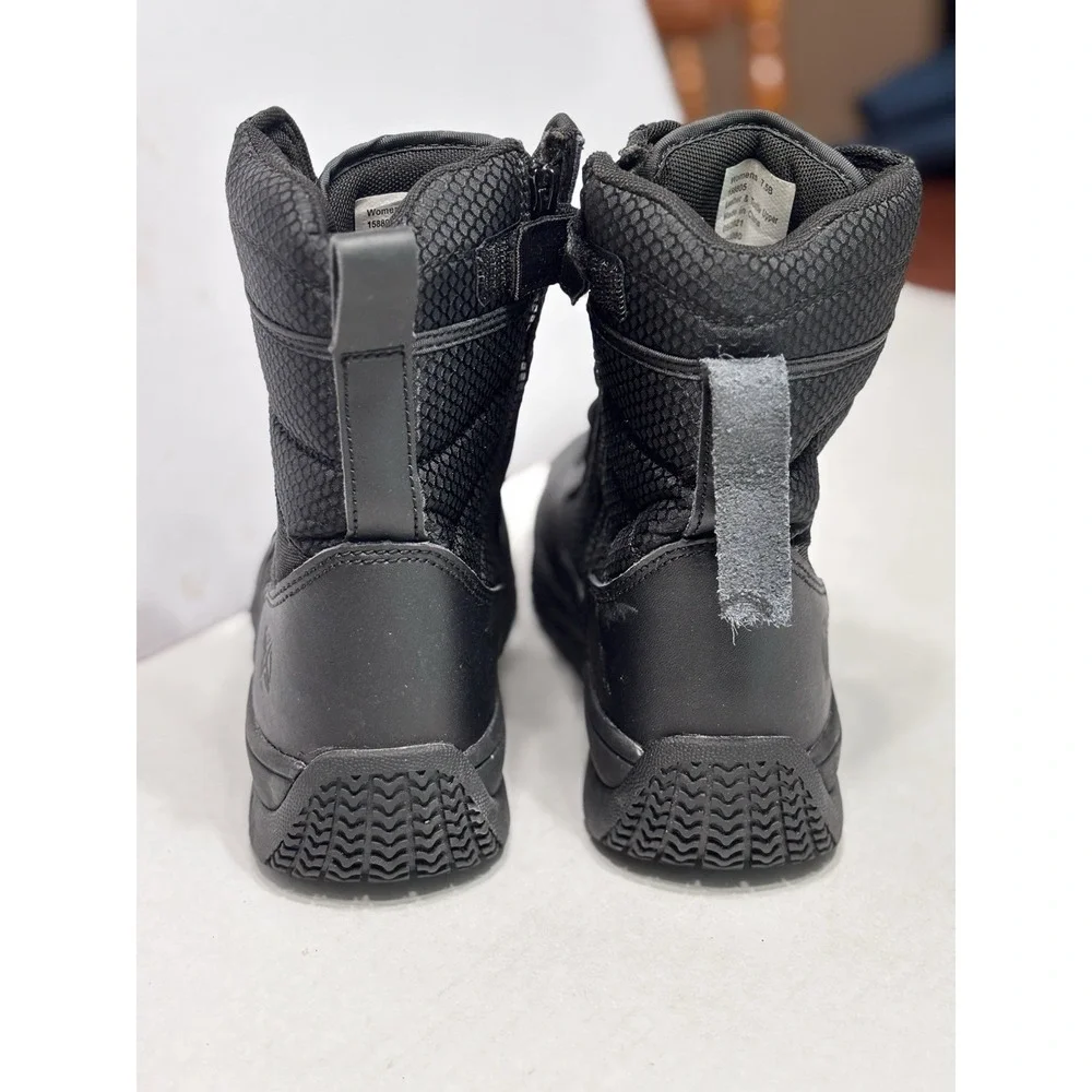 Tactical Performance Hawk Women's 7.5B Black Combat Boots 158805 Police Military